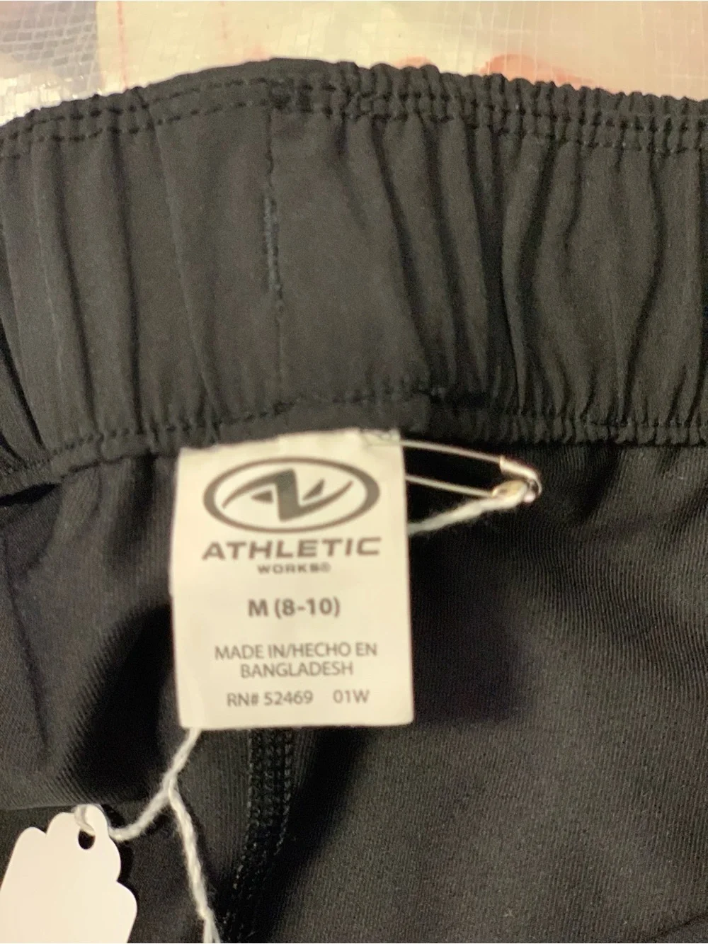 Athletic Works Women’s Black Elastic Waist Golf Skirt - Built in Shorts. Size: M